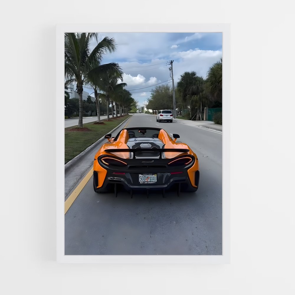 Poster spider de puissance – affiche Mclaren (vue 3)